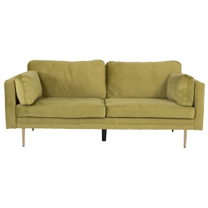 VENTURE DESIGN Boom 3 pers. sofa - grn polyester og metal