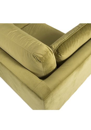 VENTURE DESIGN Boom 3-sits Soffa - Grön Polyester och Metall