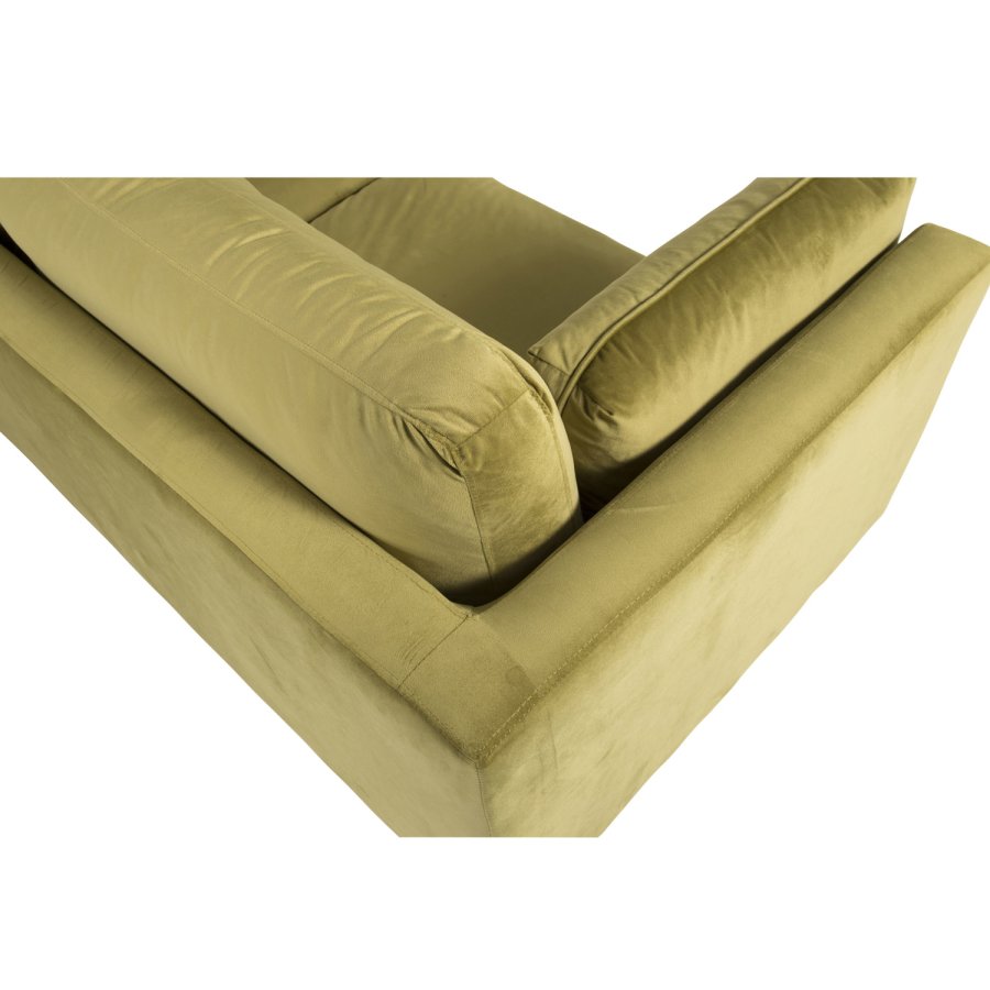 VENTURE DESIGN Boom 3-sits Soffa - Grön Polyester och Metall