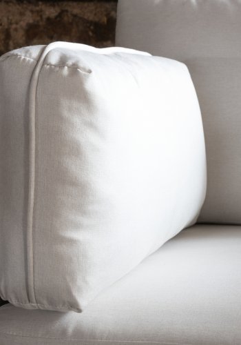 VENTURE DESIGN Boom lenestol - lys beige polyester og sort stl