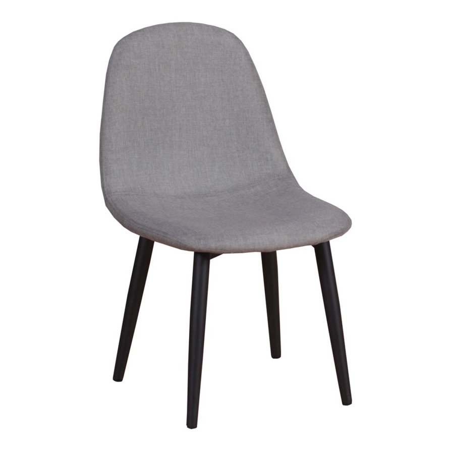 VENTURE DESIGN Polar XXS spisestuestol - grtt stoff og metall