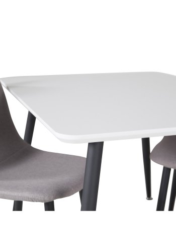 VENTURE DESIGN Polar XXS spisestuestol - grtt stoff og metall