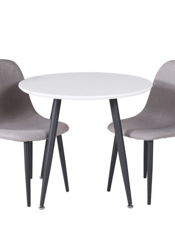 VENTURE DESIGN Polar XXS spisestuestol - grtt stoff og metall