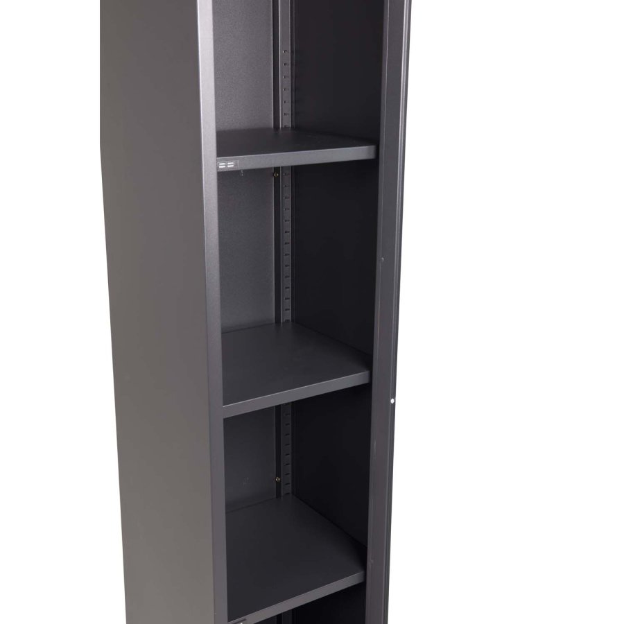 VENTURE DESIGN Acero Hyskap, m. 1 dr og 3 hyller - sort stl