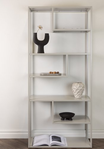 VENTURE DESIGN Staal reol - beige stl (H:188)