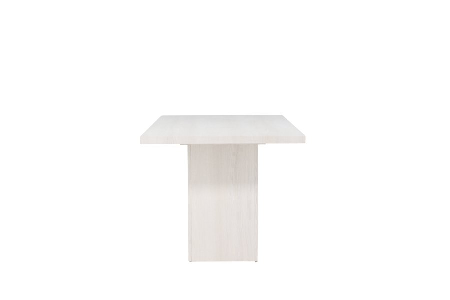 VENTURE DESIGN Olga spisebord, rektangulrt - hvitkalket MDF (200x90)