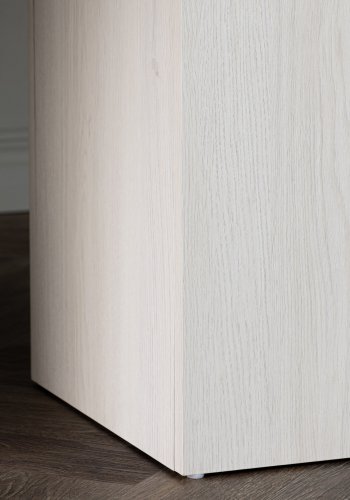 VENTURE DESIGN Olga spisebord, rektangulrt - hvitkalket MDF (200x90)