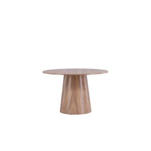 VENTURE DESIGN Lanzo spisebord, rund - natur MDF (120)