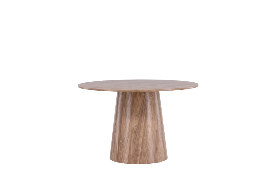 VENTURE DESIGN Lanzo spisebord, rundt - naturlig MDF (120)