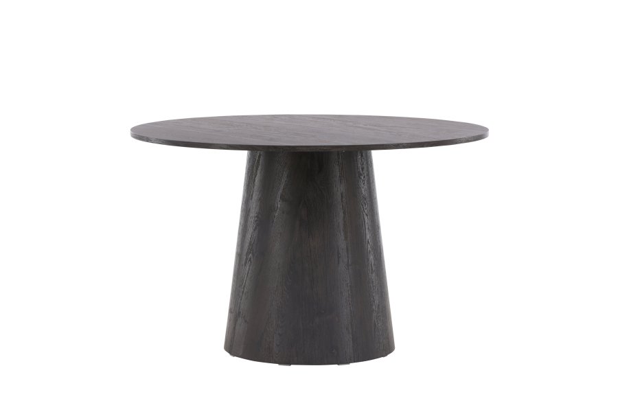 VENTURE DESIGN Lanzo spisebord, rund - mocca MDF (120)