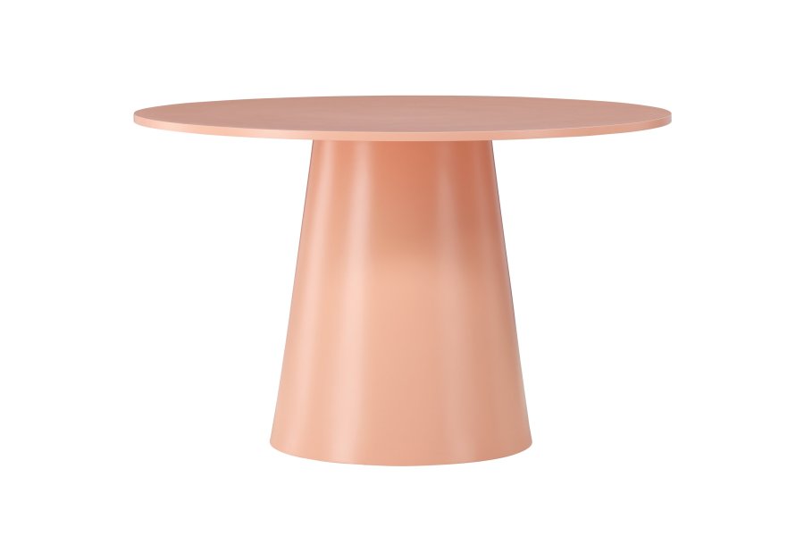 VENTURE DESIGN Lanzo spisebord, rund - fersken MDF (120)