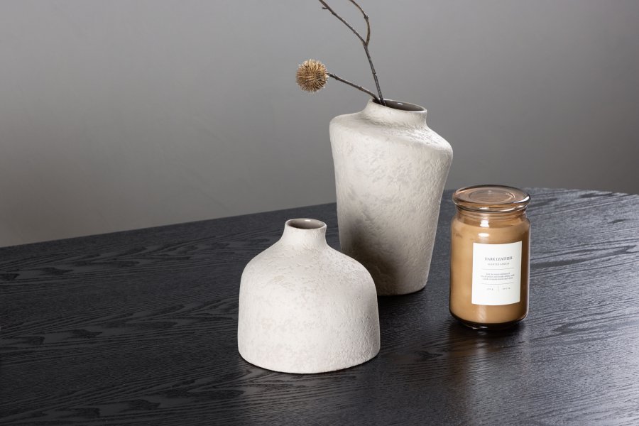 VENTURE DESIGN Isolde spisebord, oval - sort MDF (180x75)