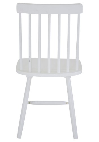 VENTURE DESIGN Lönneberga spisestuestol - hvit gummitre
