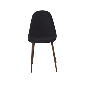 VENTURE DESIGN Polar spisebordsstol - sort polyester og valndfolie metal