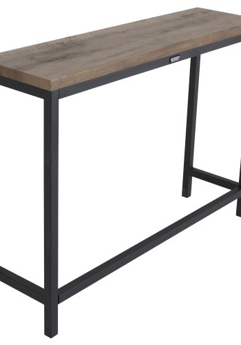 VENTURE DESIGN Rise sidebord - brun MDF og metall (110x30)