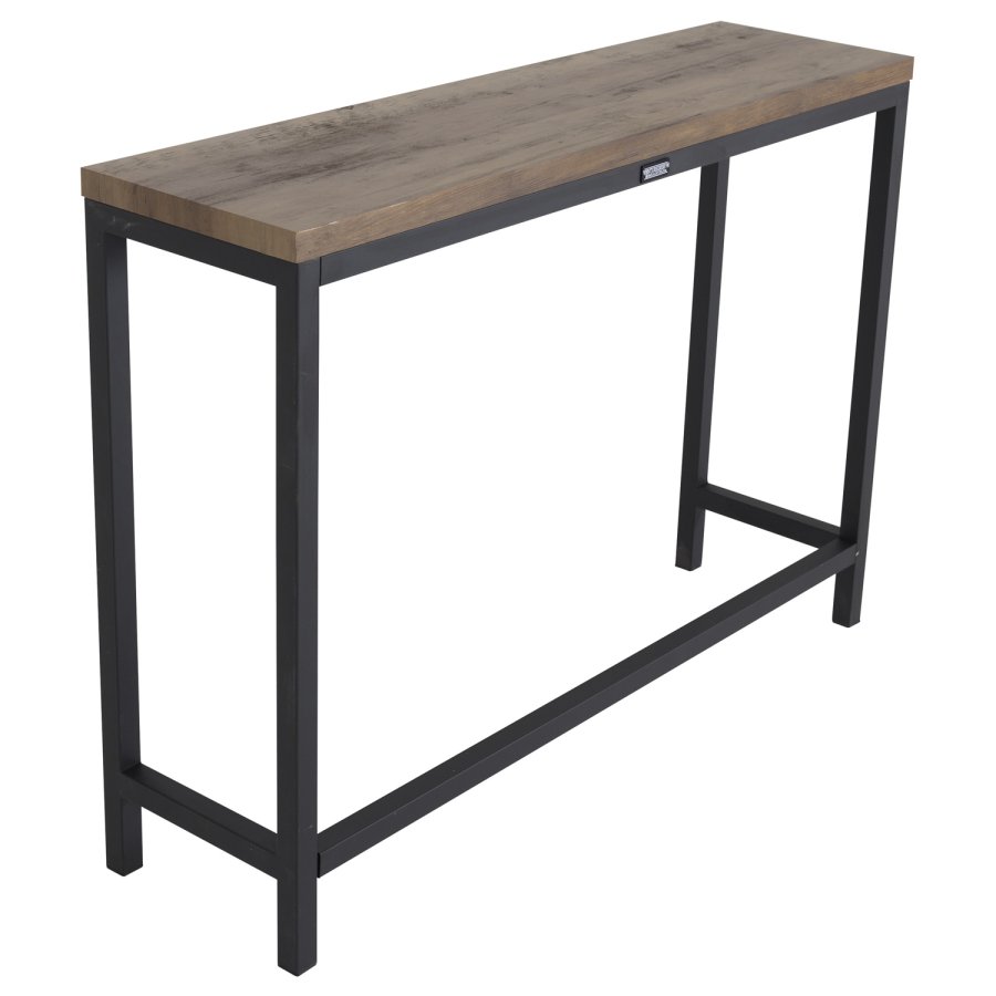 VENTURE DESIGN Rise sidebord - brun MDF og metall (110x30)