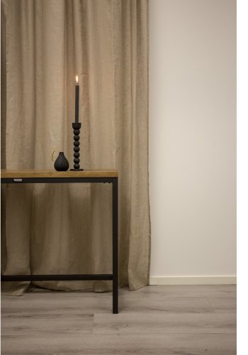 VENTURE DESIGN Rise sidebord - brun MDF og metall (110x30)