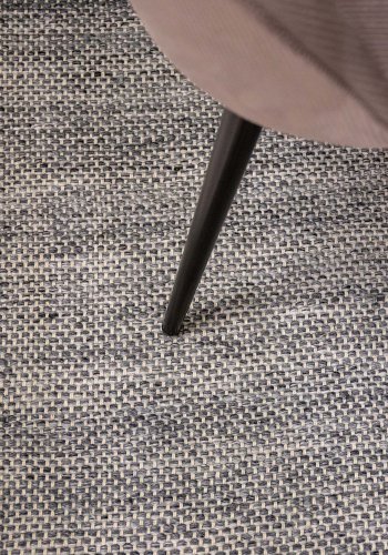 VENTURE DESIGN Devi-teppe - grafittgr polyester og bomull (170x240)