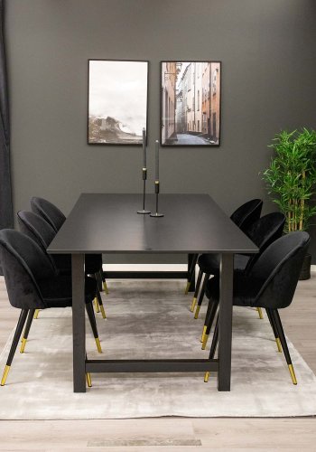 VENTURE DESIGN Indra-teppe - slvviskose og bomull (170x240)