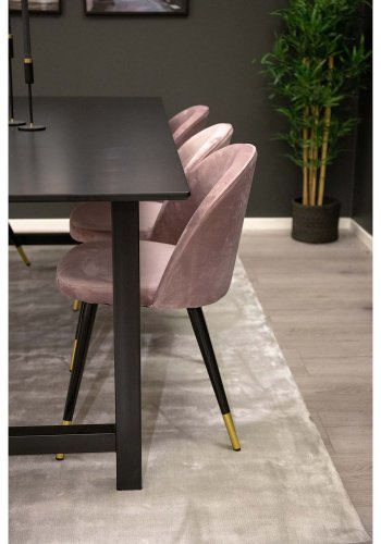 VENTURE DESIGN Indra-teppe - slvviskose og bomull (170x240)