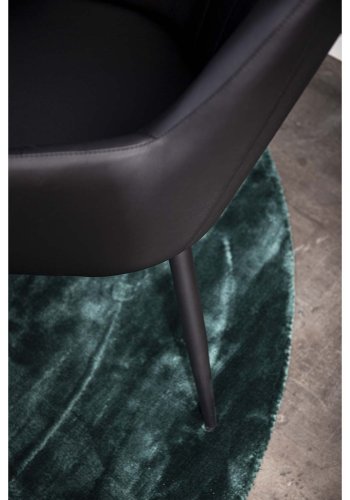 VENTURE DESIGN Indra-teppe - grnn viskose og bomull (200)