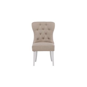 VENTURE DESIGN Vista spisebordsstol - beige hr og hvid eg