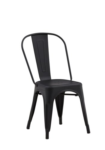 VENTURE DESIGN Tempe spisestuestol - matt sort stl