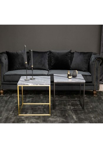 VENTURE DESIGN Indra-teppe - mrkegr viskose og bomull (170x240)