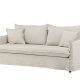 VENTURE DESIGN Nova 3-seters sofa - beige stoff og plast