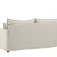 VENTURE DESIGN Nova 3-seters sofa - beige stoff og plast