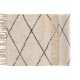 VENTURE DESIGN Thelma Rug Thelma Cotton - 50*80- -Rektangulr-Hvit/Sort
