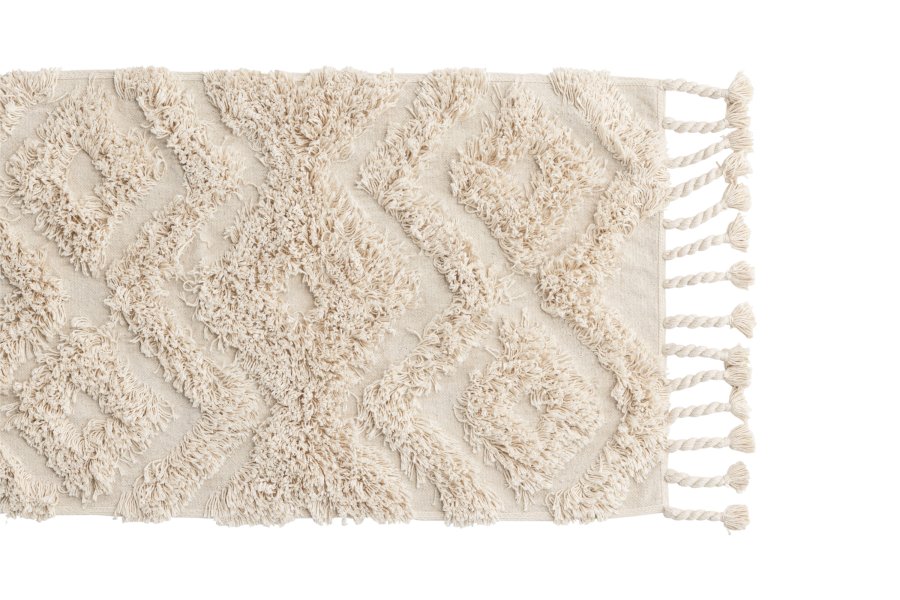 VENTURE DESIGN Hilma bademtte, rektangulr - offwhite bomuld (50x80)