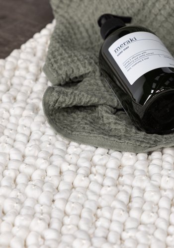 VENTURE DESIGN Wilmer Matta Wilmer Polyester/Bomull - 50*80- -Rektangulär-Vit