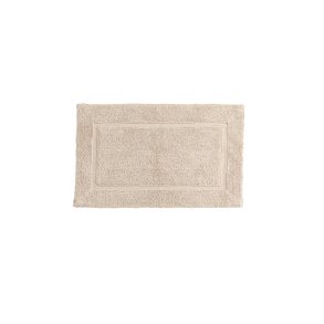 William frott� badem�tte, rektangul�r - beige bomuld (50x80)