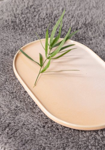 VENTURE DESIGN Ullteppe Ull Bomull - 60*60- -Rund-Mrkegr