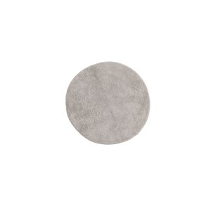 VENTURE DESIGN Valle bademtte, rund - lysegr bomuld (60)