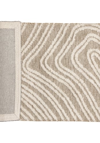 VENTURE DESIGN Vera Carpet Vera Micropolyester - 50*80- -Rektangulr-Elfenbensbeige