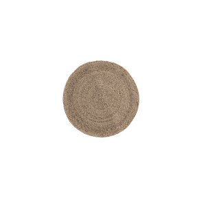 VENTURE DESIGN Oliver Teppe Oliver Jute - 60*60- -Rund-Naturlig