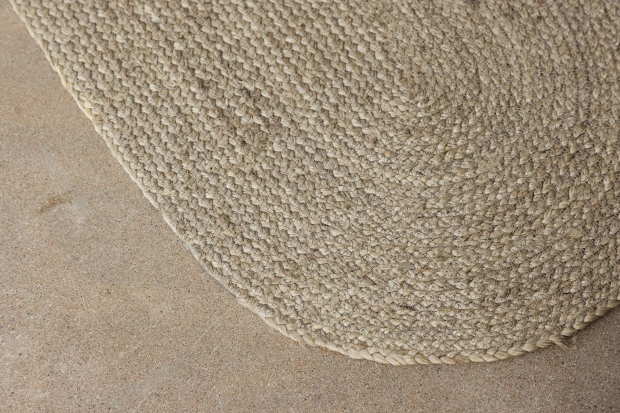 VENTURE DESIGN Oliver Teppe Oliver Jute - 50*90- -Oval -Natur