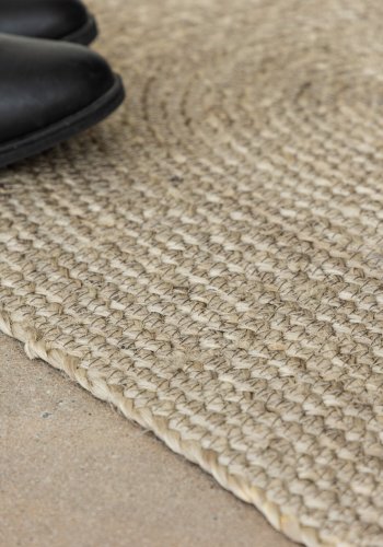 VENTURE DESIGN Oliver Teppe Oliver Jute - 50*90- -Oval -Natur