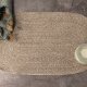 VENTURE DESIGN Oliver Teppe Oliver Jute - 50*90- -Oval -Natur