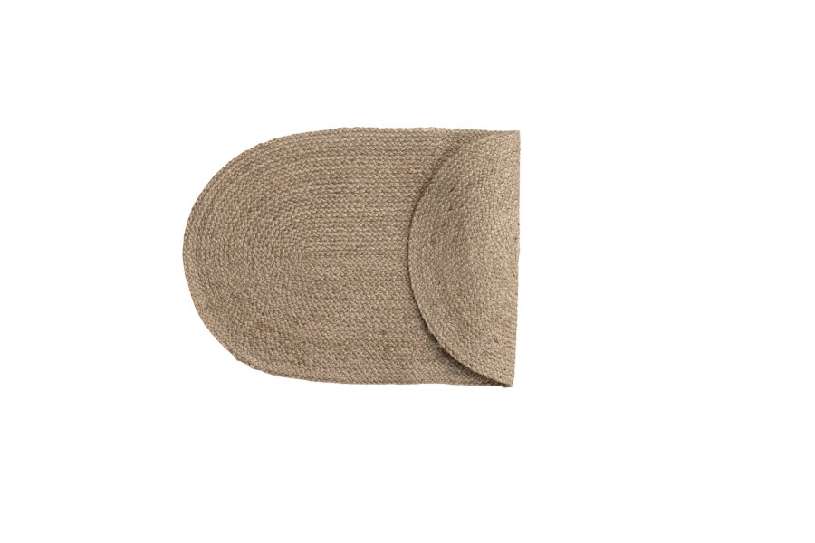 VENTURE DESIGN Oliver Teppe Oliver Jute - 50*90- -Oval -Natur