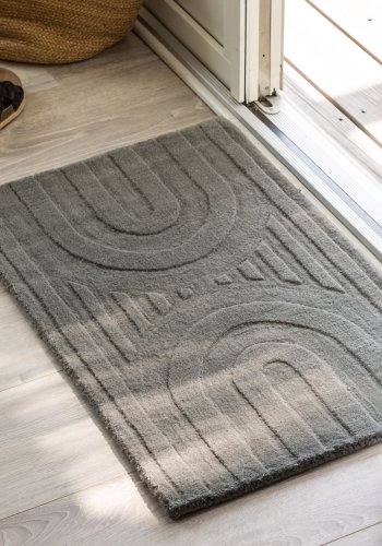 VENTURE DESIGN Nora Teppe Nora Ull - 50*80- -Rektangulrt-Slv