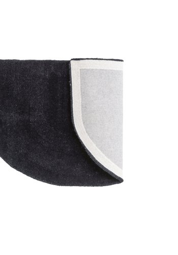 VENTURE DESIGN Nora Teppe Nora Ull - 50*80- -Halvmne-Sort