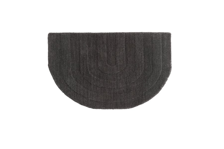 VENTURE DESIGN Nora Teppe Nora Ull - 50*80- -Halvmne-Kul