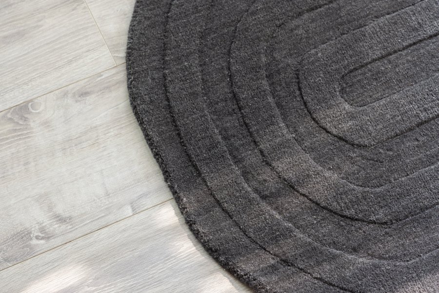 VENTURE DESIGN Nora Teppe Nora Ull - 50*80- -Halvmne-Kul