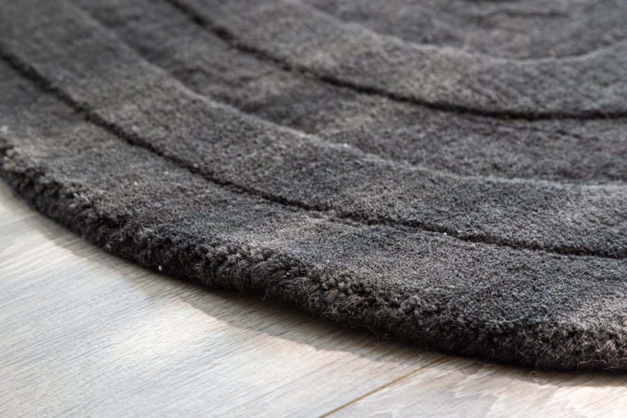 VENTURE DESIGN Nora Teppe Nora Ull - 50*80- -Halvmne-Kul