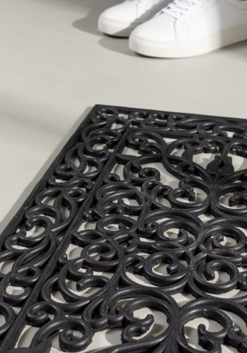 VENTURE DESIGN Mats drmtte, rektangulr - sort gummi (45x75)