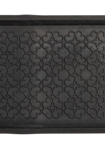 VENTURE DESIGN Gunnar Teppe Gunnar Gummi - 45*75- -Rektangulr-Sort