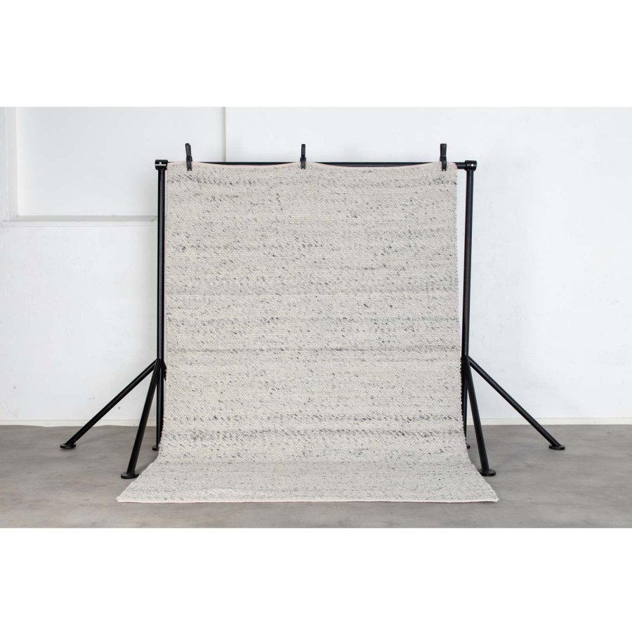 VENTURE DESIGN Ganga-Teppich – Elfenbeinwolle und Baumwolle (170 x 240)